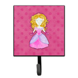 Caroline'S Treasures Princess Watercolor Wall Hook, Small, Multicolor