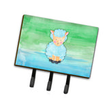 Caroline'S Treasures Sheep Lamb Watercolor Wall Hook, Triple, Multicolor
