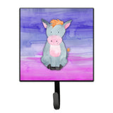 Caroline'S Treasures Donkey Watercolor Wall Hook, Small, Multicolor