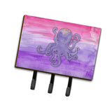 Caroline'S Treasures Octopus Watercolor Wall Hook, Triple, Multicolor