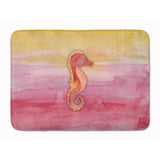 Caroline'S Treasures Seahorse Watercolor Floor Mat, 19 X 27, Multicolor