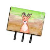 Caroline'S Treasures Deer Watercolor Wall Hook, Triple, Multicolor