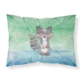 Caroline'S Treasures Raccoon Watercolor Pillowcase, Standard, Multicolor