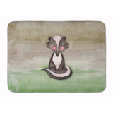 Caroline'S Treasures Badger Watercolor Floor Mat, 19 X 27, Multicolor