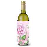 Caroline'S Treasures Bb7447Literk Rose Garden Wine Bottle Hugger Cold-Beverage-Koozies, 750 Ml, Multicolor