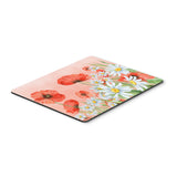Poppies And Chamomiles Mouse Pad, Hot Pad Or Trivet