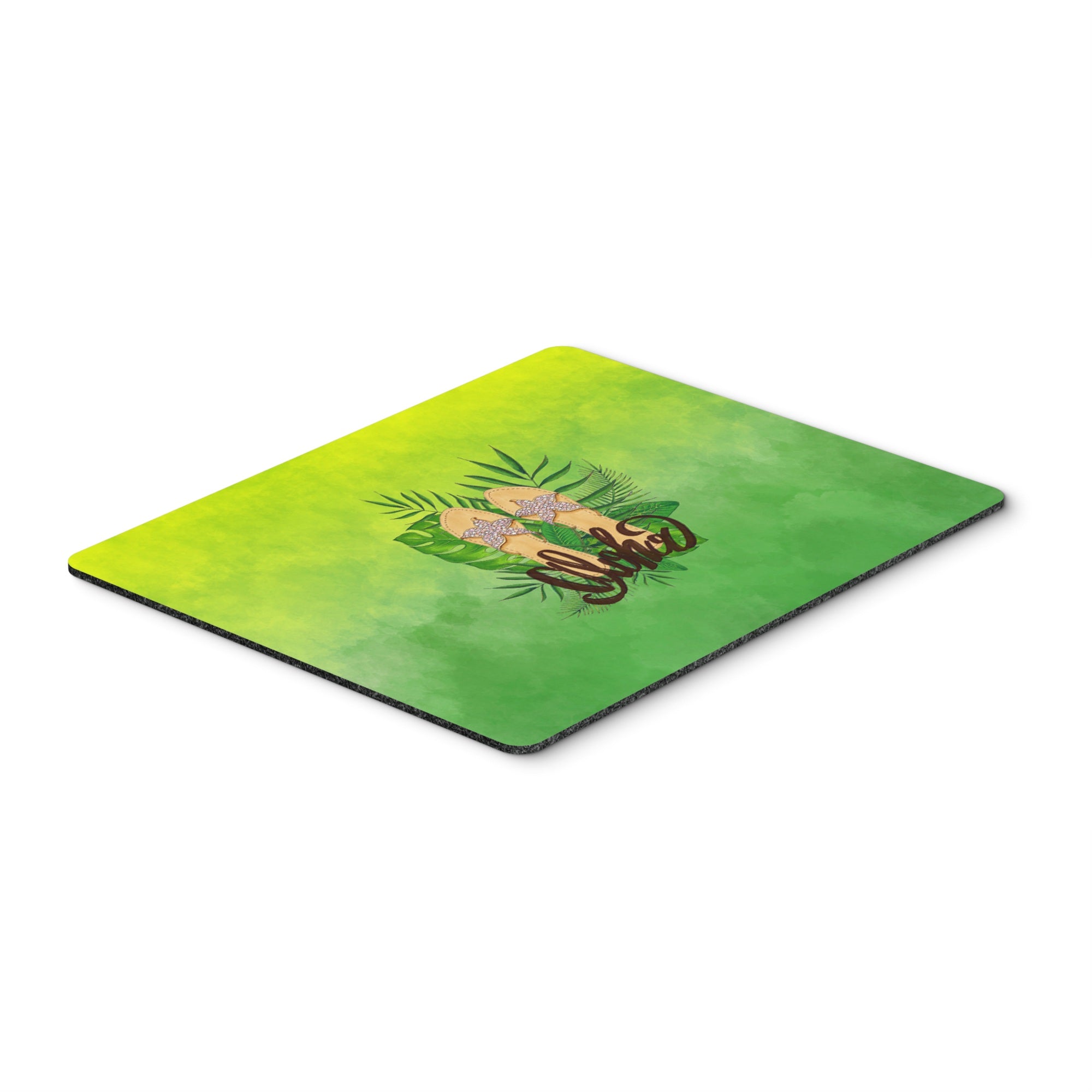 Aloha Flip Flops Mouse Pad, Hot Pad Or Trivet