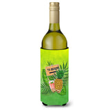 Caroline'S Treasures Bb7450Literk To The Beach Summer Wine Bottle Hugger Cold-Beverage-Koozies, 750 Ml, Multicolor