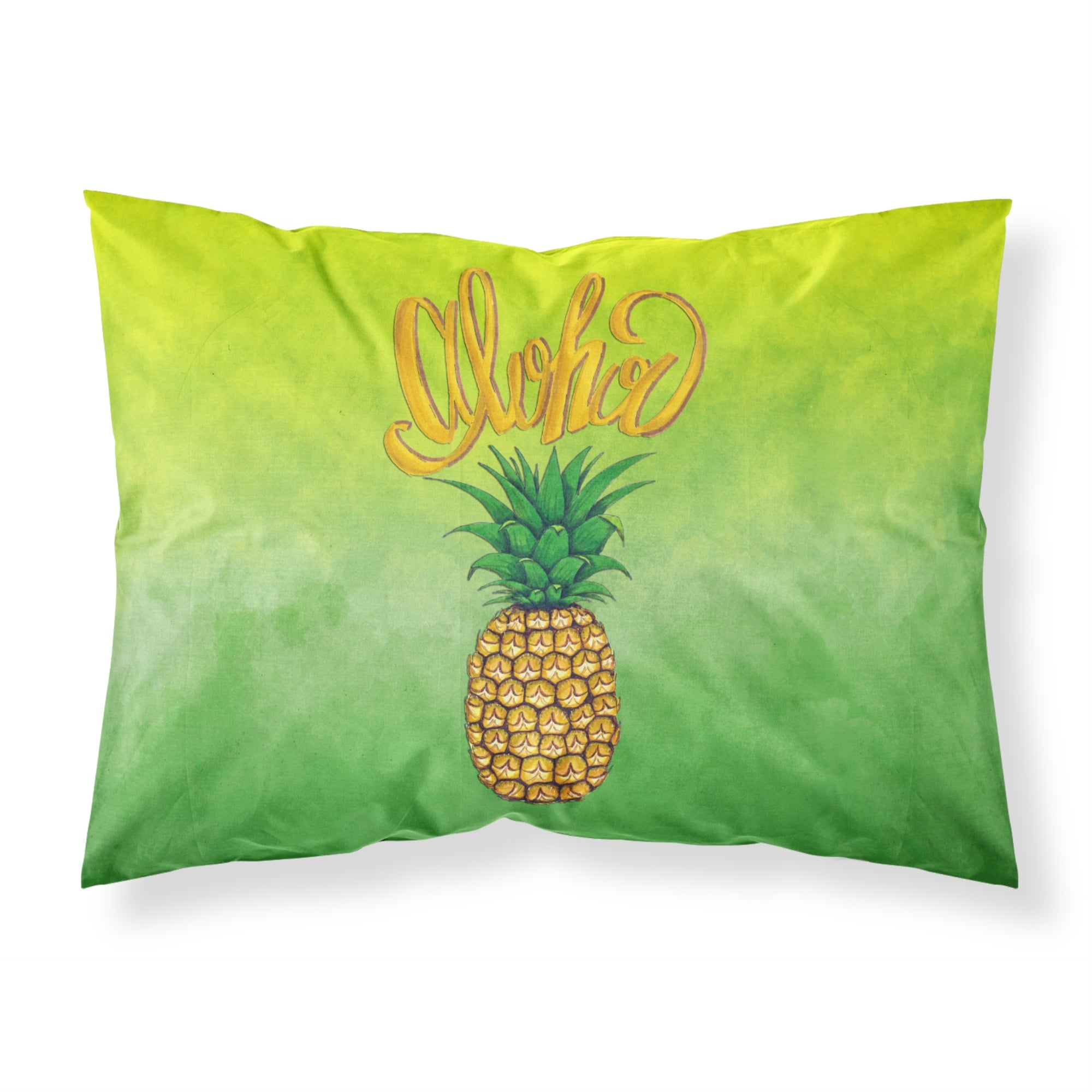 Aloha Pineapple Welcome Fabric Standard Pillowcase