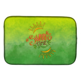 Caroline'S Treasures Summer Time Dish Drying Mat, 14 X 21, Multicolor