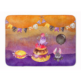 Caroline'S Treasures Halloween Sweets Party Machine Washable Memory Foam Mat Doormats, Multicolor