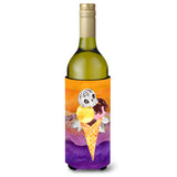 Caroline'S Treasures Bb7464Literk Halloween Sweets Ice Cream Skull Wine Bottle Hugger Cold-Beverage-Koozies, 750 Ml, Multicolo