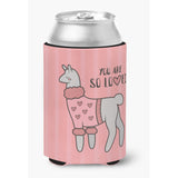 Caroline'S Treasures Bb7469Cc Nursery You Are So Loved Llama Can Or Bottle Hugger Cold-Beverage-Koozies, Multicolor