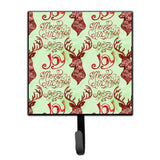 Caroline'S Treasures Merry Christmas Joy Reindeer Wall Hook, Small, Multicolor