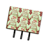 Caroline'S Treasures Merry Christmas Joy Reindeer Wall Hook, Triple, Multicolor