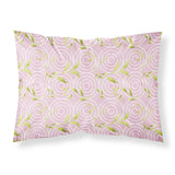 Caroline'S Treasures Geometric Circles On Pink Watercolor Pillowcase, Standard, Multicolor