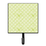 Caroline'S Treasures Geometric Circles On Green Watercolor Wall Hook, Small, Multicolor