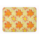 Caroline'S Treasures Fall Leaves Scattered Floor Mat, 19 H X 27 W, Multicolor