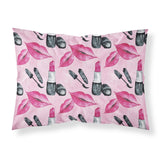 Caroline'S Treasures Watercolor Diva Lipstick Printed, Polyester, 250 Thread Count, Envelope Closure Pillowcase, Standard, Mul