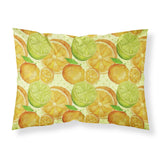 Caroline'S Treasures Watercolor Limes And Oranges Citrus Pillowcase, Standard, Multicolor
