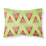 Caroline'S Treasures Watercolor Watermelon Printed, Polyester, 250 Thread Count, Envelope Closure Pillowcase, Multicolor