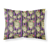 Caroline'S Treasures Watecolor Day Of The Dead Halloween Pillowcase, Standard, Multicolor