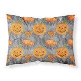 Caroline'S Treasures Watecolor Halloween Pumpkins Printed, Polyester Envelope Closure Pillowcase, Standard, Multicolor