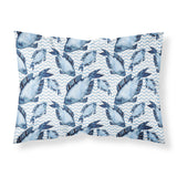 Caroline'S Treasures Beach Watercolor Fishes Printed, Polyester, 250 Thread Count, Envelope Closure Pillowcase, Standard, Mult