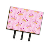 Caroline'S Treasures Watercolor Princess Crown On Pink Wall Hook, Triple, Multicolor