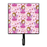 Caroline'S Treasures Watercolor Fairy Princess On Pink Wall Hook, Small, Multicolor