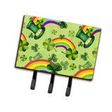 Caroline'S Treasures Watercolor St Patrick'S Day Lucky Leprechaun Wall Hook, Triple, Multicolor
