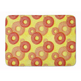 Caroline'S Treasures Watercolor Just Donuts Floor Mat, 19 H X 27 W, Multicolor