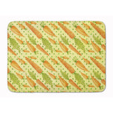 Caroline'S Treasures Watercolor Carrots Floor Mat, 19 H X 27 W, Multicolor