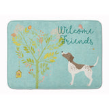 Caroline'S Treasures Welcome Friends Gun Dog Floor Mat, 19Hx27W, Multicolor
