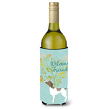 Caroline'S Treasures Welcome Friends Pointer Decorative Bottle Hugger, 750 Ml, Multicolor