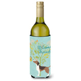 Caroline'S Treasures Welcome Friends Beagle Decorative Bottle Hugger, 750 Ml, Multicolor