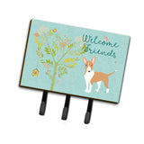 Caroline'S Treasures Welcome Friends Brown Bull Terrier Wall Hook, Triple