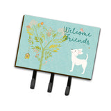 Caroline'S Treasures Welcome Friends White Chihuahua Wall Hook, Triple