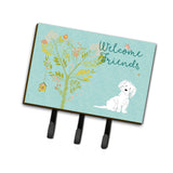 Caroline'S Treasures Welcome Friends Maltese Wall Hook, Triple