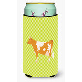 Caroline'S Treasures Guernsey Cow Green Decorative Can Hugger, Tall Boy, Multicolor