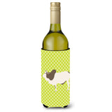 Caroline'S Treasures Malvi Cow Green Decorative Bottle Hugger, 750 Ml, Multicolor