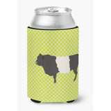 Caroline'S Treasures Belted Galloway Cow Green Decorative Can Hugger, Multicolor