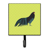 Caroline'S Treasures Sumatra Chicken Green Wall Hook, Small, Multicolor