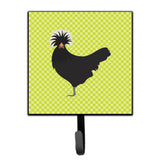 Caroline'S Treasures Polish Poland Chicken Green Wall Hook, Small, Multicolor