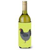 Caroline'S Treasures Jersey Giant Chicken Green Decorative Bottle Hugger, 750 Ml, Multicolor