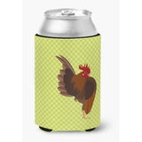 Caroline'S Treasures Malaysian Serama Chicken Green Decorative Can Hugger, Multicolor