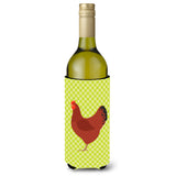 Caroline'S Treasures New Hampshire Red Chicken Green Decorative Bottle Hugger, 750 Ml, Multicolor