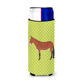 Caroline'S Treasures Mule Green Decorative Can Hugger, Slim, Multicolor