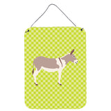 Caroline'S Treasures Australian Teamster Donkey Green Metal Print, 16Hx12W, Multicolor