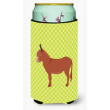 Caroline'S Treasures Irish Donkey Green Decorative Can Hugger, Tall Boy, Multicolor